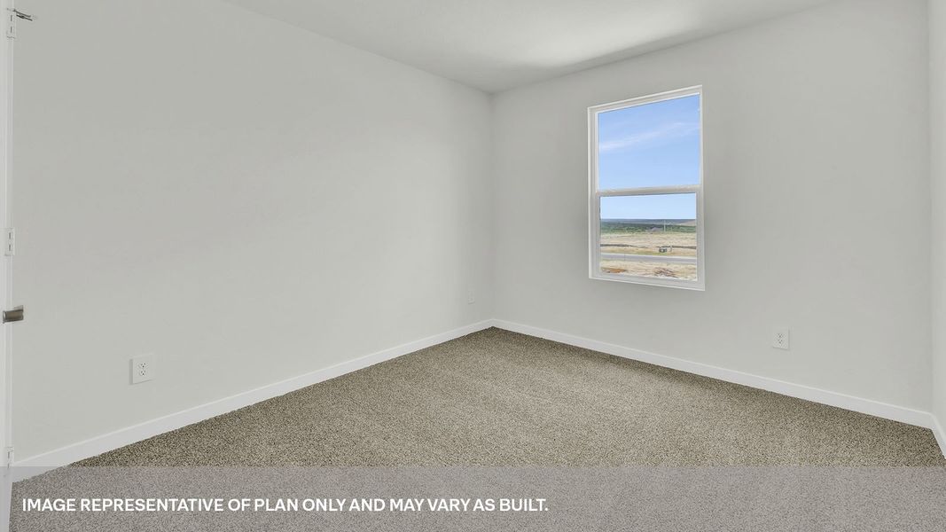 Representative unfurnished interior of a home built from the The Lyndon by D.R. Horton in Mayfair, New Braunfels (Image 15).