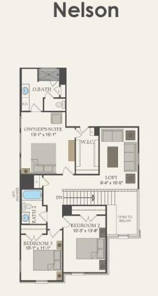 Pulte Homes, Nelson floor plan