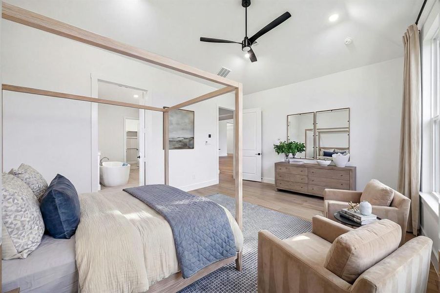 Furnished interior view inside a new home in The Arbors at Lakewood Village, Lakewood Village (Image 10). Furnished interior view inside a new home in The Arbors at Lakewood Village, Lakewood Village (Image 10).