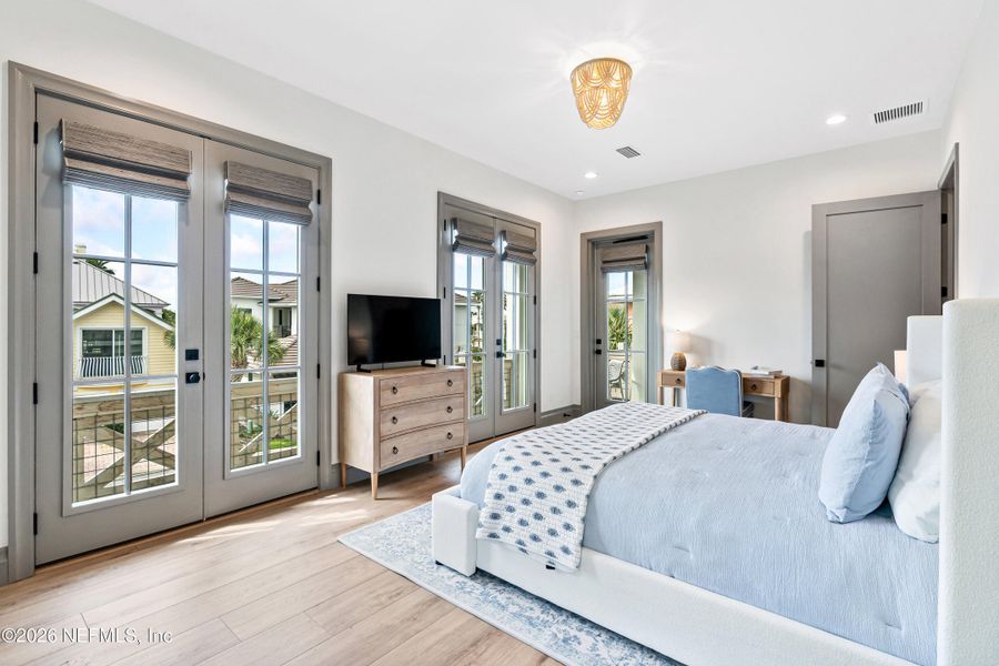Furnished interior view inside a new home in , Palm Coast (Image 72).