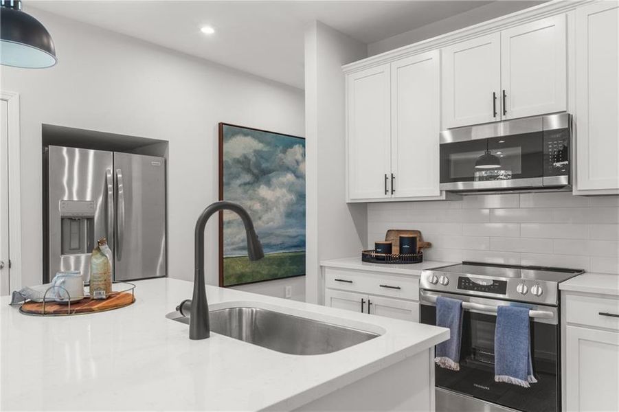 Furnished interior view inside a new home in Stegall Village, Emerson (Image 10).