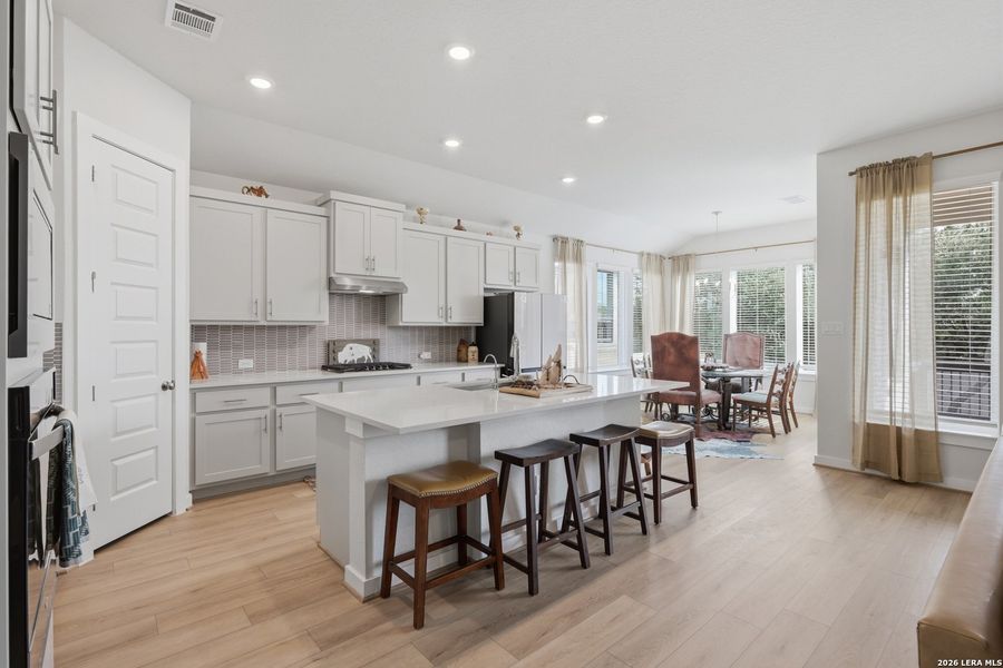 Furnished interior view inside a new home in The Grove at Vintage Oaks, New Braunfels (Image 14).