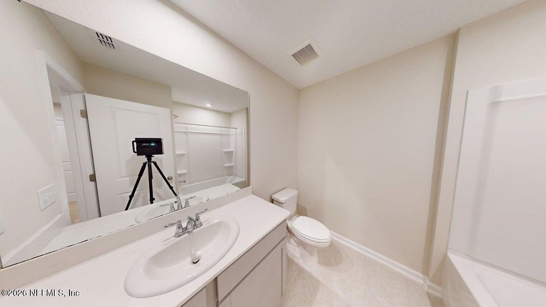 Furnished interior view inside a new home in Egret Creek, Jacksonville (Image 6).
