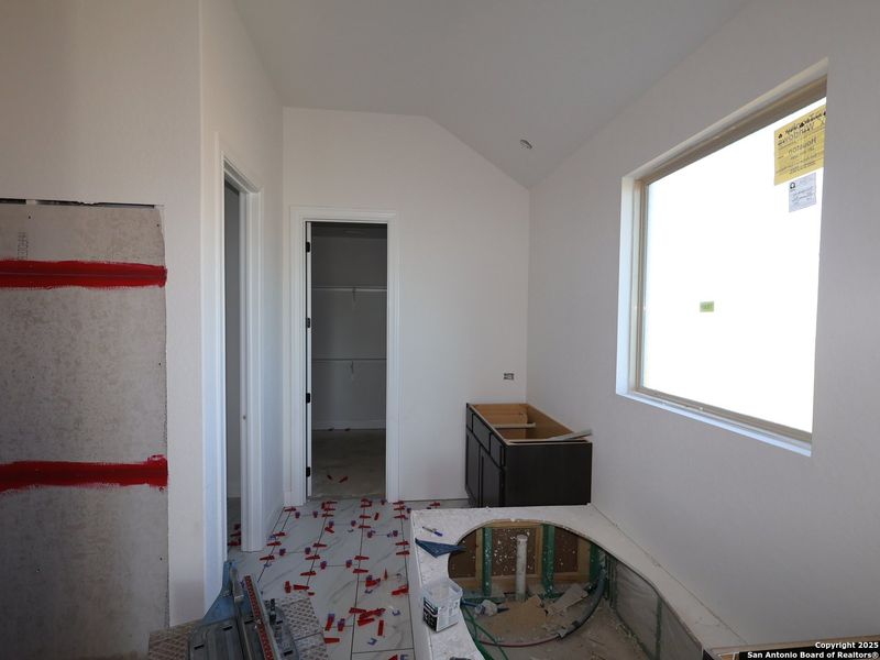 In-progress construction of a new home in Preserve at Annabelle Ranch, San Antonio, TX (Image 13).