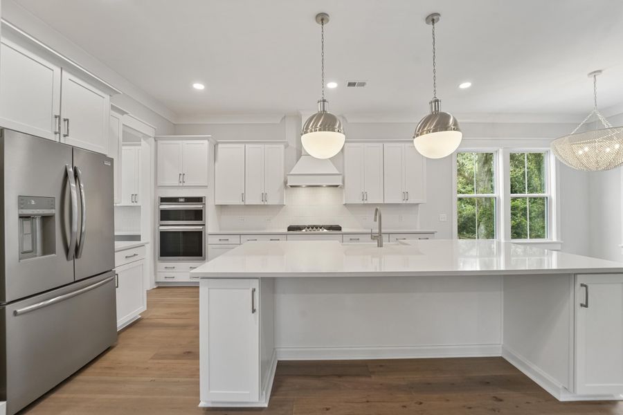 Furnished interior view inside a new home in , Johns Island (Image 8).