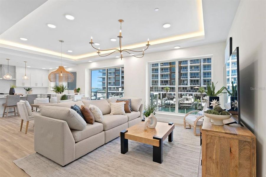 Furnished interior view inside a new home in , Clearwater (Image 18). Furnished interior view inside a new home in , Clearwater (Image 18).