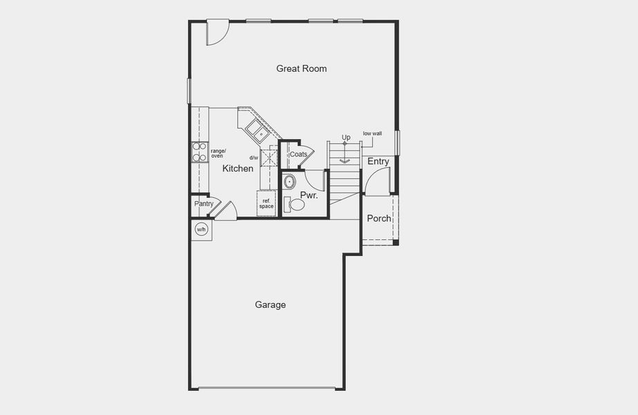 2D floor plan layout for the 1389 by KB Home in Nagel Crossing, San Antonio, TX (Image 4). 2D floor plan layout for the 1389 by KB Home in Nagel Crossing, San Antonio, TX (Image 4).