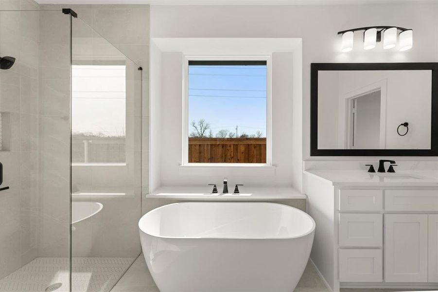 Furnished interior view inside a new home in Inspiration, Lucas (Image 18).