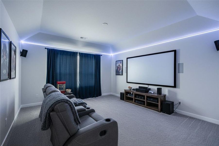 Furnished interior view inside a new home in Madero, Haslet (Image 8).