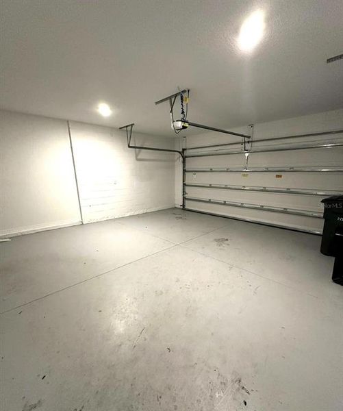 Two car garage