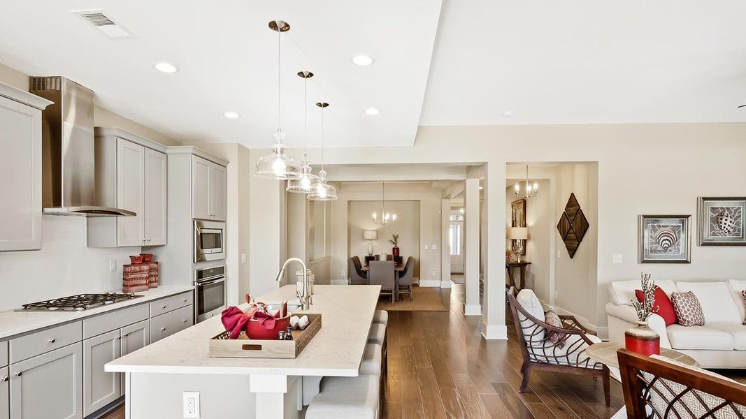 Island Kitchen and Bonus Room Island Kitchen and Bonus Room