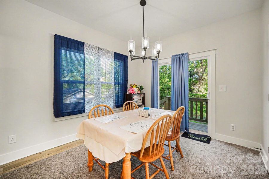 Furnished interior view inside a new home in , Gastonia (Image 10).