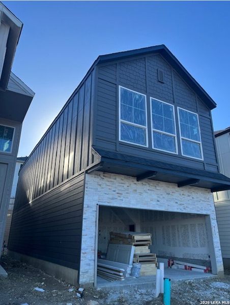 In-progress construction of a new home in Rose Hill, San Antonio, TX (Image 36).