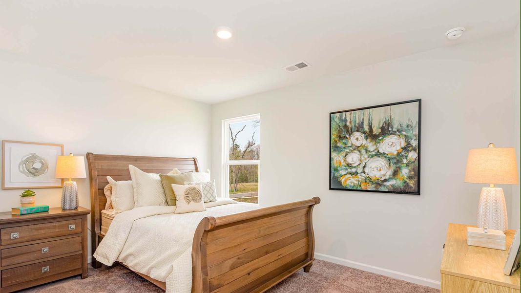 Furnished interior view inside a new home in The Bluffs at Mill Creek, Florence (Image 12).