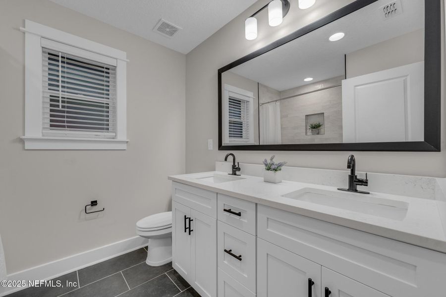 Furnished interior view inside a new home in , Jacksonville (Image 12). Furnished interior view inside a new home in , Jacksonville (Image 12).