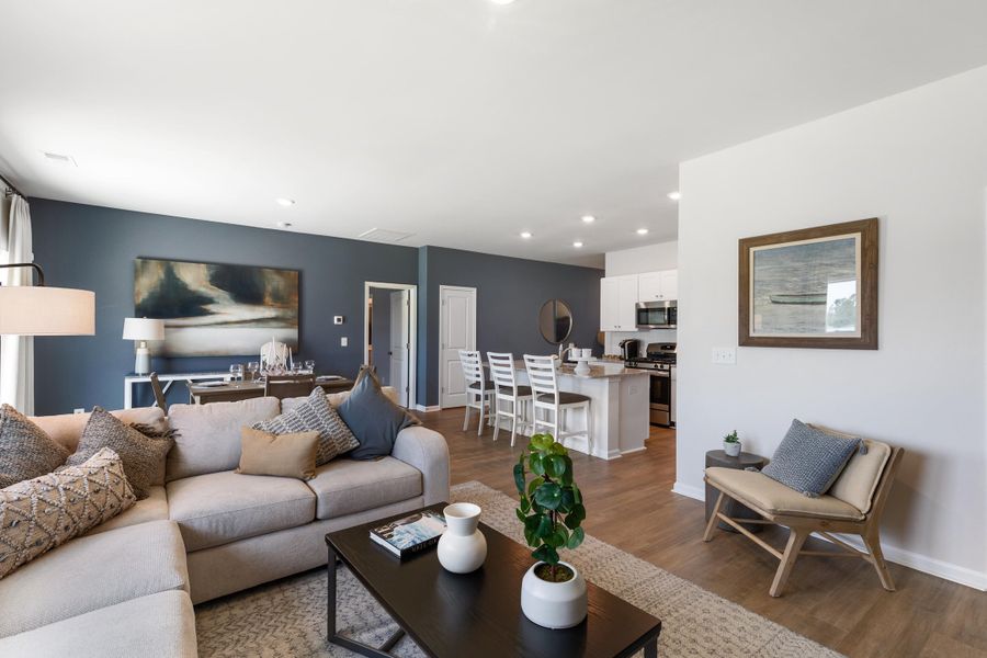 Furnished interior view inside a new home in Cypress Preserve, Moncks Corner (Image 6).