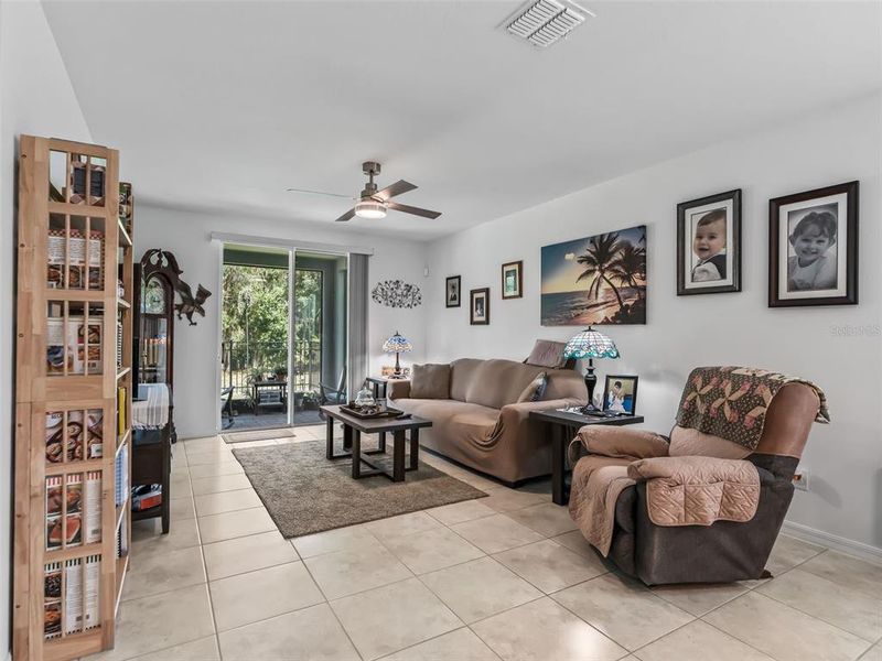 Furnished interior view inside a new home in Fox Pointe at Rivers Edge, Leesburg (Image 17).