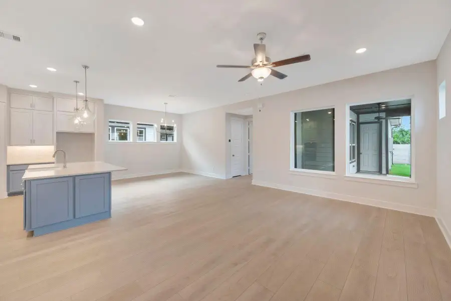 Spacious, unfurnished interior of a new home in Two Step Farm - Landmark Row Collection, Montgomery (Image 14).