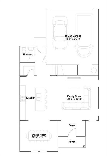2D floor plan layout of this home in Lexington Meadows, Athens, GA (Image 3). 2D floor plan layout of this home in Lexington Meadows, Athens, GA (Image 3).