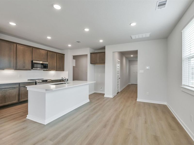 Furnished interior view inside a new home in Liberty Estates, Cleveland (Image 7).