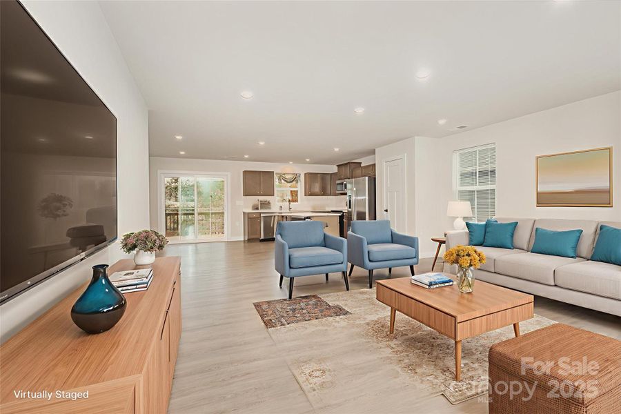 Furnished interior view inside a new home in , Greenville (Image 6).