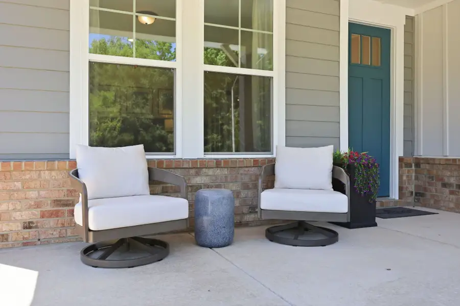 Representative exterior details of a home built from the The Aspen by Davidson Homes LLC in Ashland, Holly Springs (Image 3).