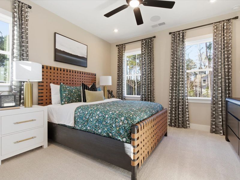 Furnished interior view inside a new home in Ascend, Charlotte (Image 9).