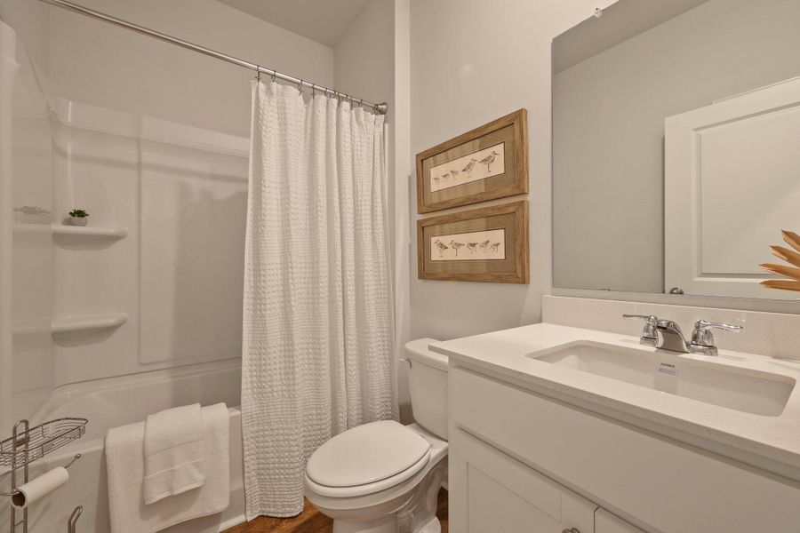 Furnished interior view inside a new home in Pineview North, Summerville (Image 24).