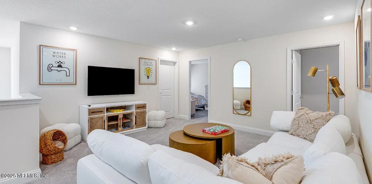Furnished interior view inside a new home in Russell Retreat, Green Cove Springs (Image 12).
