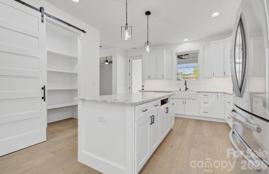 Furnished interior view inside a new home in , Hendersonville (Image 8).