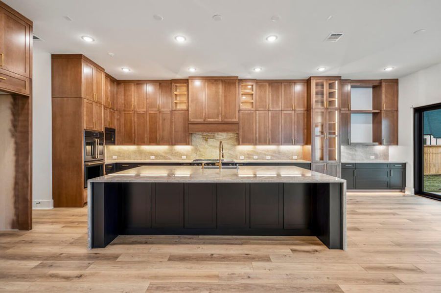 Furnished interior in a model home at Briarley in Montgomery (Image 17).