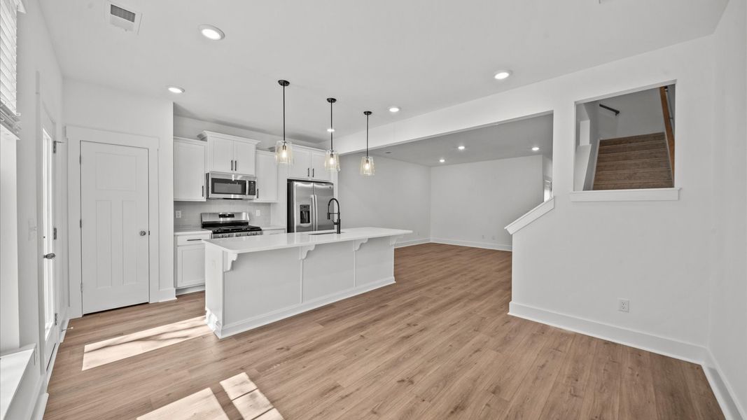 Furnished interior view inside a new home in Hickory Heights, Greenville (Image 8).