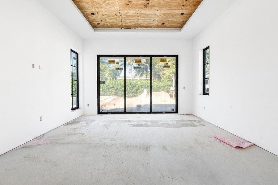 Primary Bedroom - Construction Progress