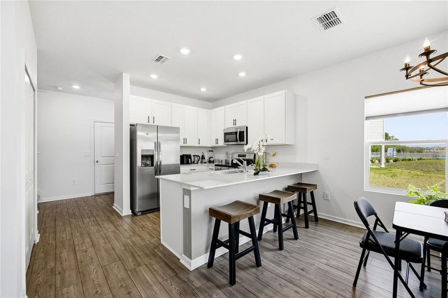 Furnished interior view inside a new home in , Ocala (Image 6). Furnished interior view inside a new home in , Ocala (Image 6).
