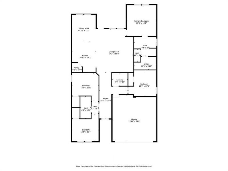 2D floor plan layout of this home in , Caddo Mills, TX (Image 4).