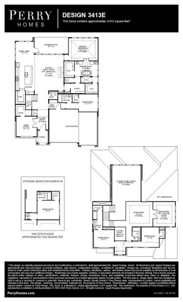 2D floor plan layout of this home in Easton Park, Austin, TX (Image 3).