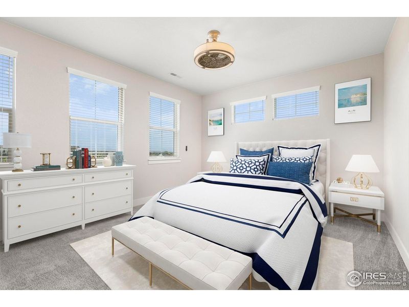 Furnished interior view inside a new home in , Erie (Image 15).