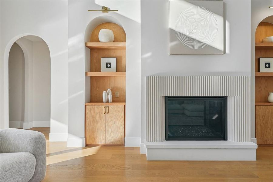 Furnished interior view inside a new home in , Dallas (Image 8). Furnished interior view inside a new home in , Dallas (Image 8).