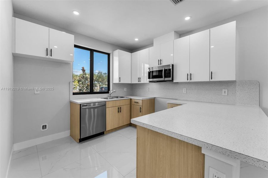 Furnished interior view inside a new home in , Miami (Image 5).