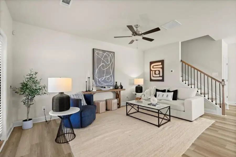 Furnished interior view inside a new home in , Loganville (Image 5).