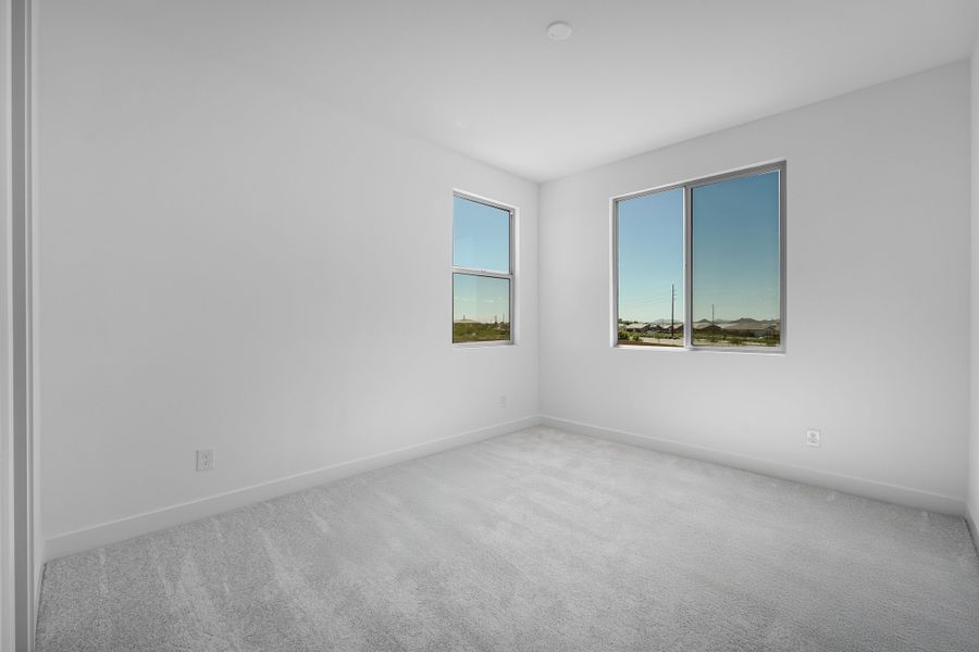 Representative unfurnished interior of a home built from the Lowell by Taylor Morrison in Combs Ranch Landmark Collection, San Tan Valley (Image 27).