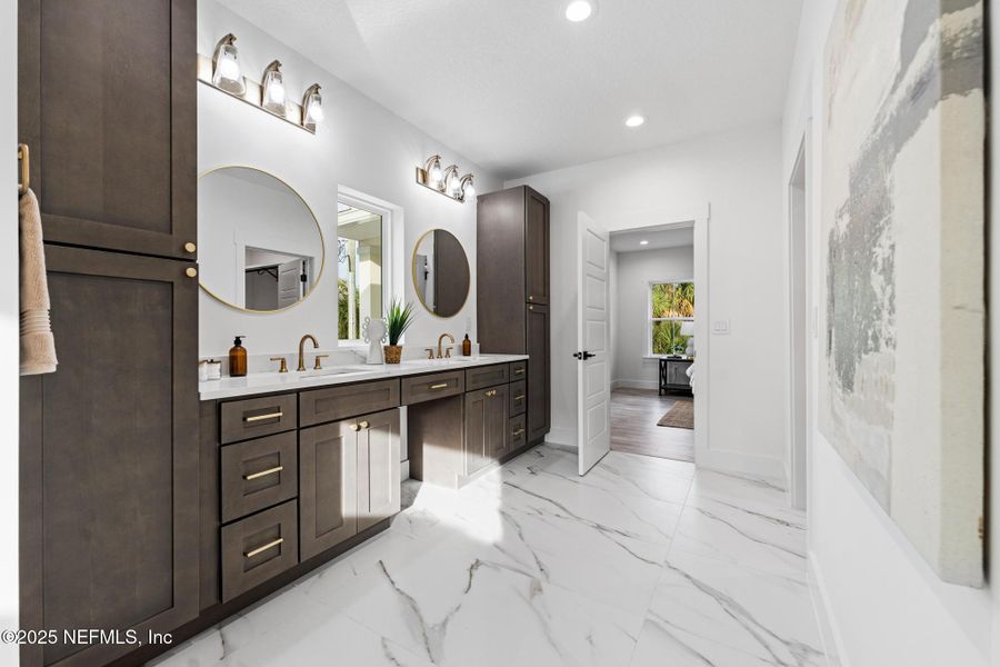 Furnished interior view inside a new home in , Jacksonville Beach (Image 39). Furnished interior view inside a new home in , Jacksonville Beach (Image 39).