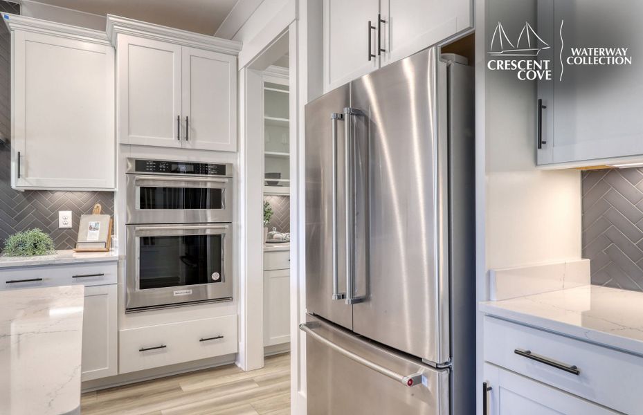 Representative furnished interior of a home built from the Vanderbilt - Waterway Collection by Pulte Homes in Crescent Cove, Myrtle Beach (Image 8).
