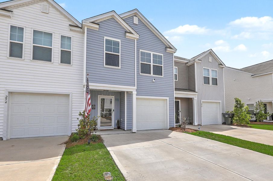 Front exterior of a new home in , Moncks Corner, SC, highlighting curb appeal (Image 23).