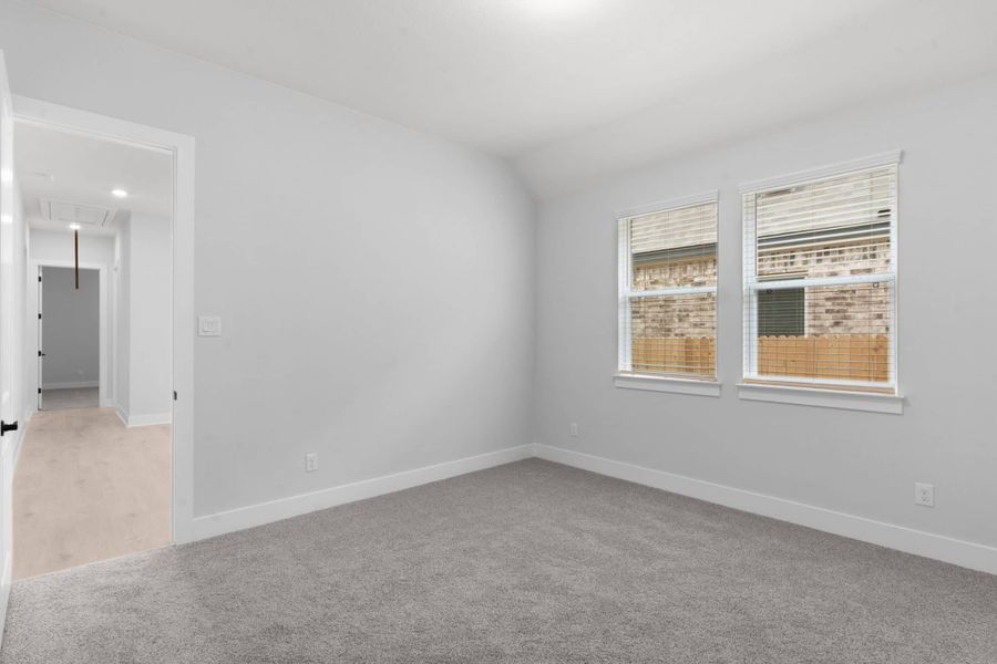 Spacious, unfurnished interior of a new home in The Grove at Blackhawk, Pflugerville (Image 29).