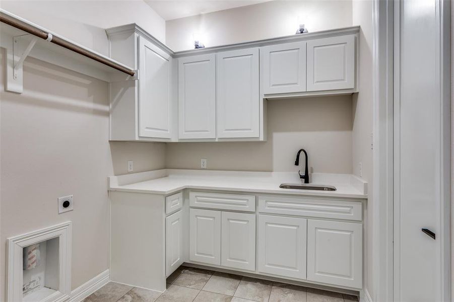 Furnished interior view inside a new home in , Aledo (Image 18).