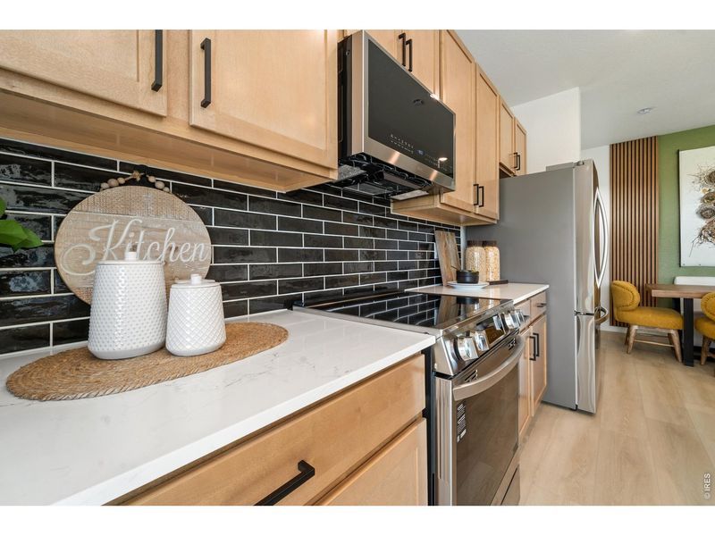 Furnished interior view inside a new home in Hudson Hills, Hudson (Image 8).