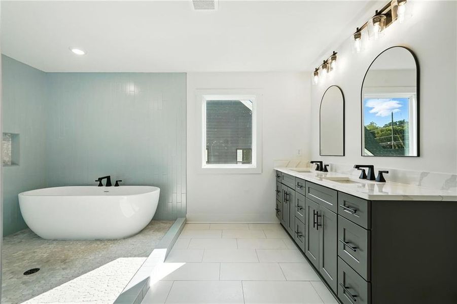 Furnished interior view inside a new home in , Emerson (Image 8).