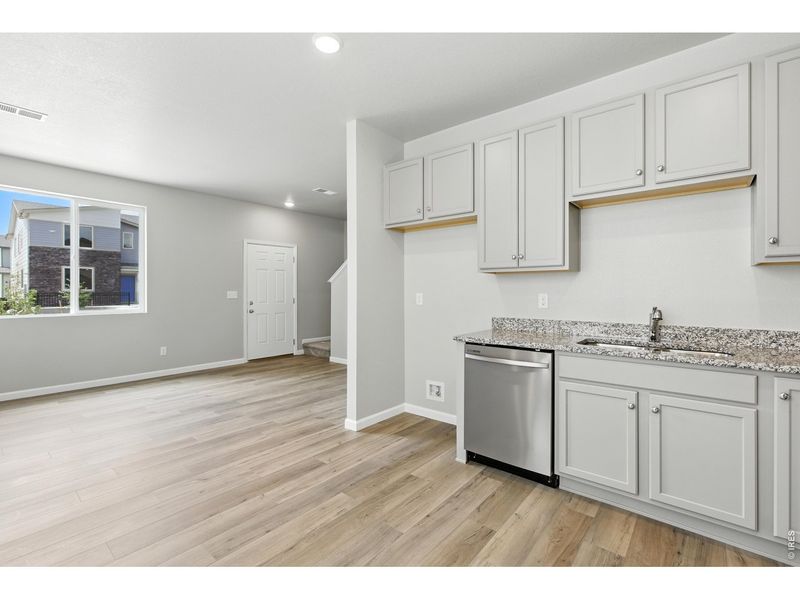 Furnished interior view inside a new home in Pintail Commons at Johnstown Village, Johnstown (Image 3). Furnished interior view inside a new home in Pintail Commons at Johnstown Village, Johnstown (Image 3).