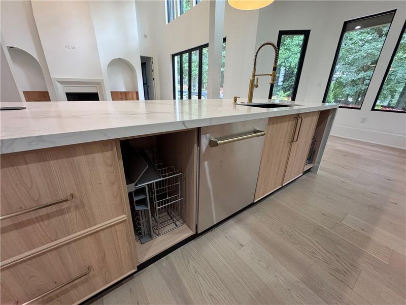 Furnished interior view inside a new home in , Alpharetta (Image 18).